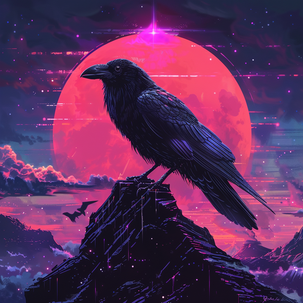 Fierce raven avatar